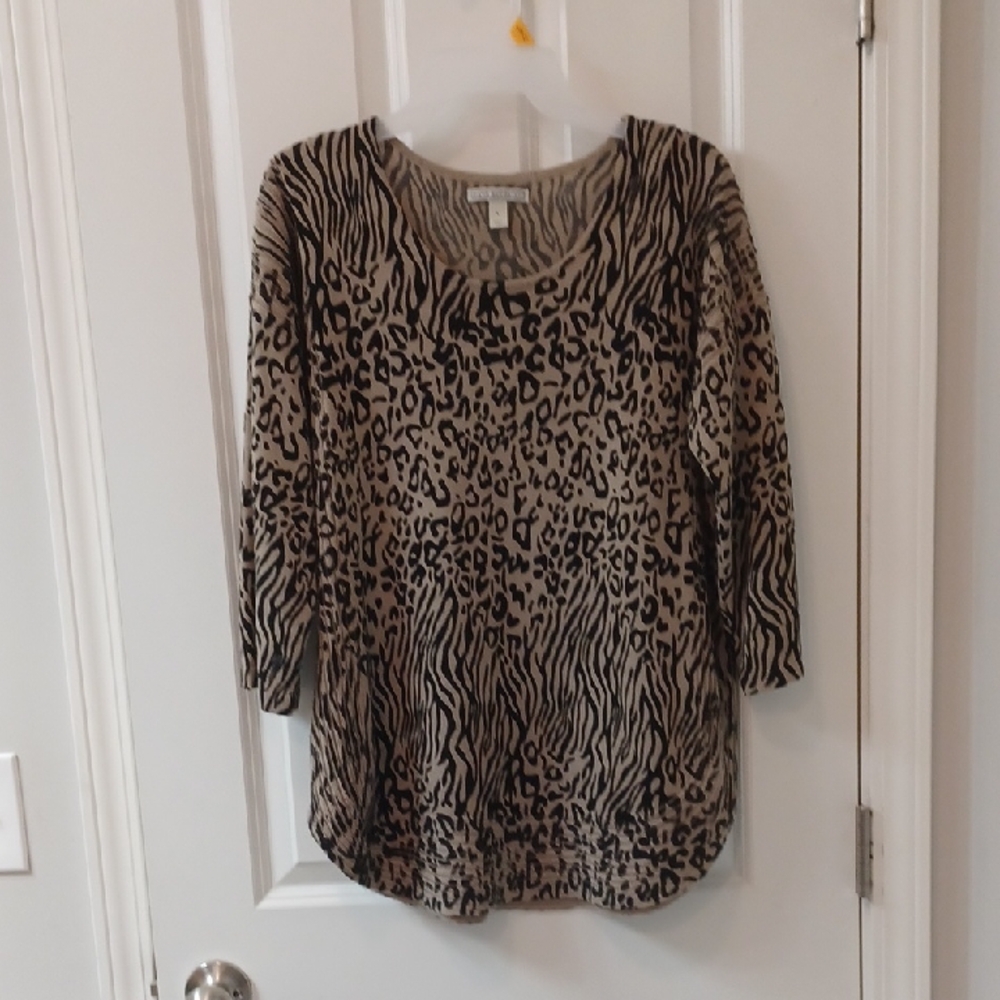 Sweater With 3/4 Sleeves